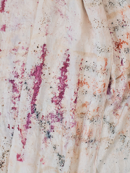 HEGO DYE / handloom silk | STOLE special Color by Yukihito Kanai　＃2