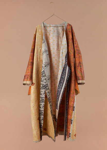 NEO KANTHA｜NO COLLAR ROBE