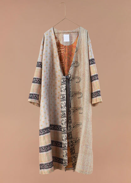 NEO KANTHA｜NO COLLAR ROBE